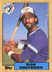 1987 Topps Baseball Cards      643     Ron Shepherd